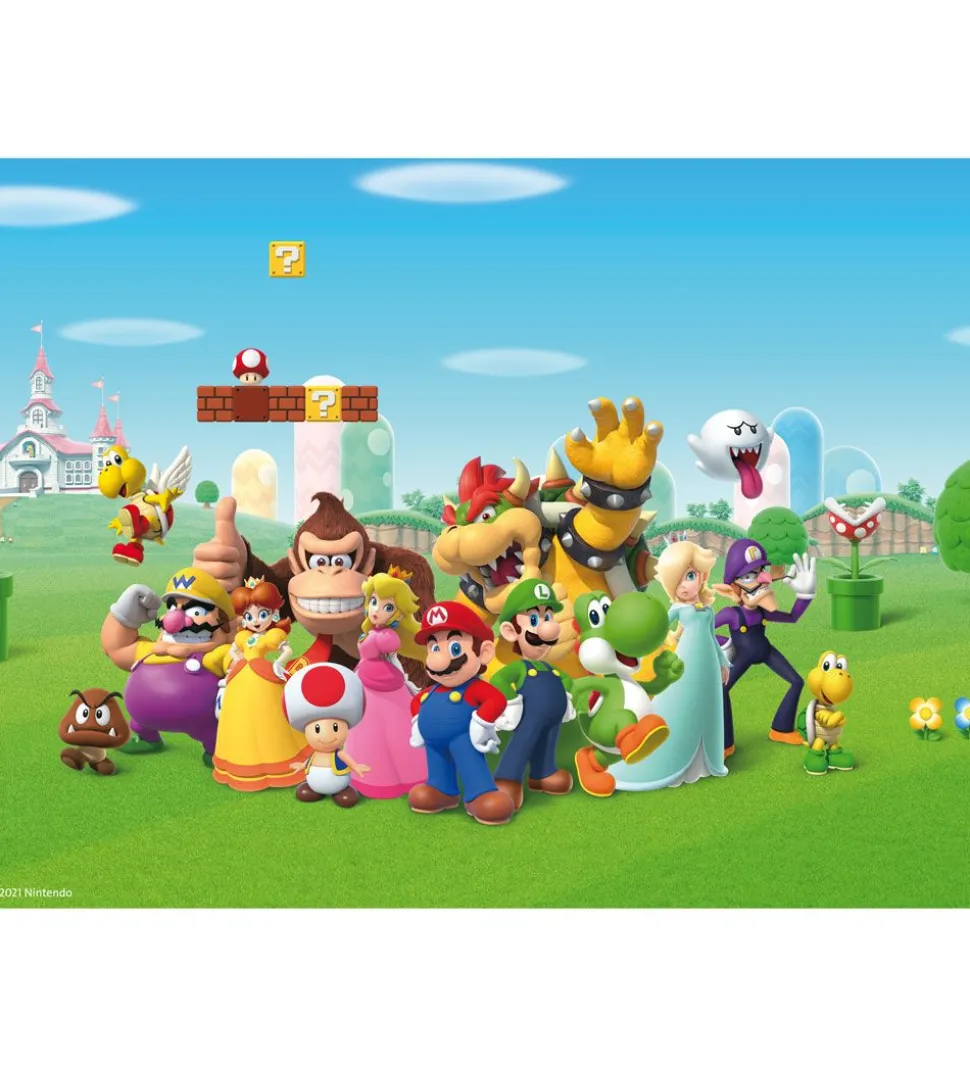 Ravensburger Puslespil - 200 Brikker - Super Mario Adventure