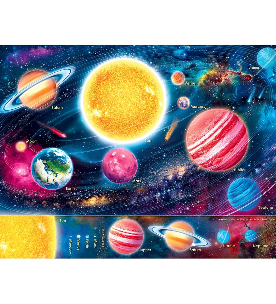 Ravensburger Puslespil - 300 Brikker - The Solar System