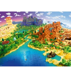 Ravensburger Puslespil - 500 Brikker - World of Minecraft