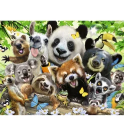 Ravensburger Puslespil - 300 Brikker - Wildlife Selfie