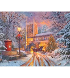 Ravensburger Puslespil - 500 Brikker - Magical Christmas Starlin