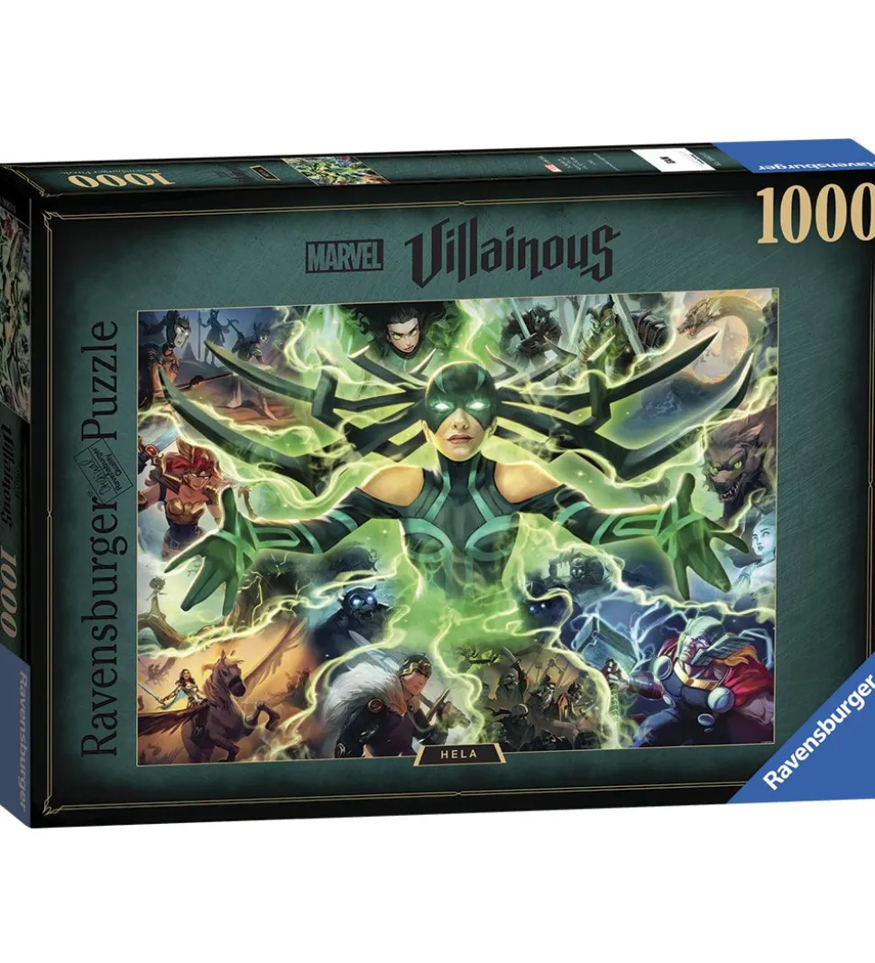Ravensburger Puslespil - 1000 Brikker - Villainous - Hela
