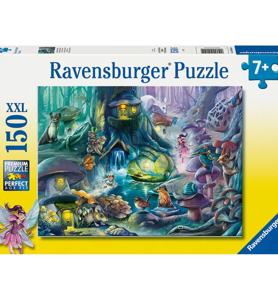 Ravensburger Puslespil - 150 Brikker - Magical Forest