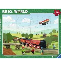Ravensburger Puslespil - 40 Brikker - BRIO Mighty Red