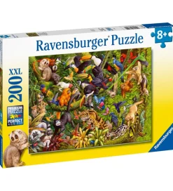 Ravensburger Puslespil - 200 Brikker - Tropical Rainforest