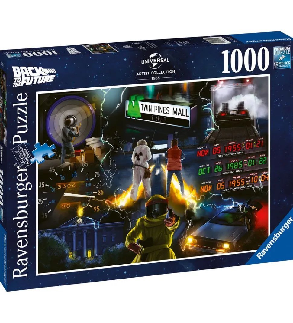 Ravensburger Puslespil - 1000 Brikker - Back To The Future