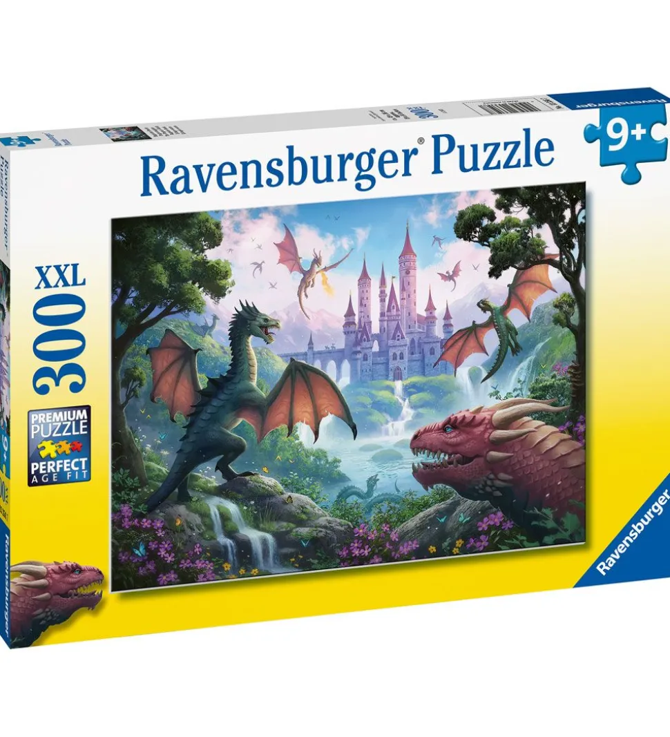 Ravensburger Puslespil - 300 Brikker - Dragons