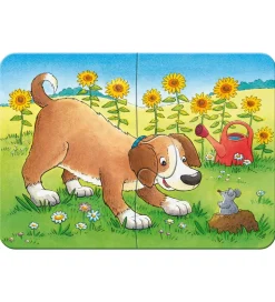 Ravensburger Puslespil - My First - 4 Forskellige - Cute Pets