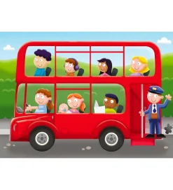 Ravensburger Puslespil - My First - 4 Forskellige - Travel Far