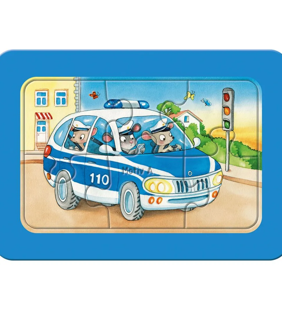 Ravensburger Puslespil - My First - 3 Forskellige - Animals In A