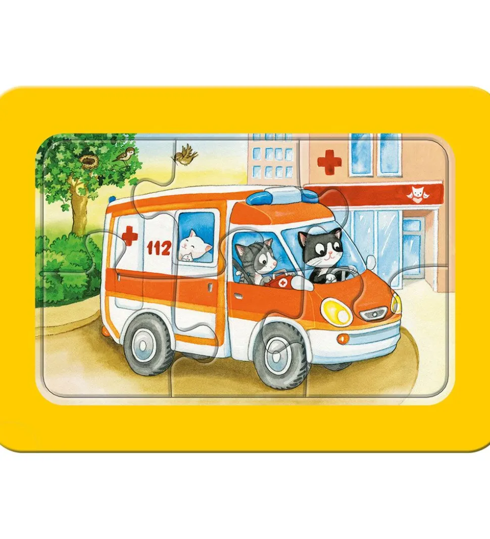 Ravensburger Puslespil - My First - 3 Forskellige - Animals In A