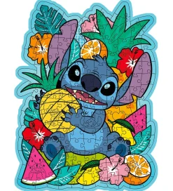 Ravensburger Puslespil - Træ - 150 Brikker - Disney Stitch