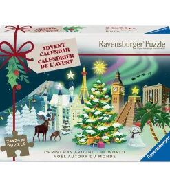 Ravensburger Puslespil - 24x54 Brikker - Julekalender - Christma