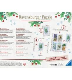 Ravensburger Puslespil - 24x54 Brikker - Julekalender - Christma