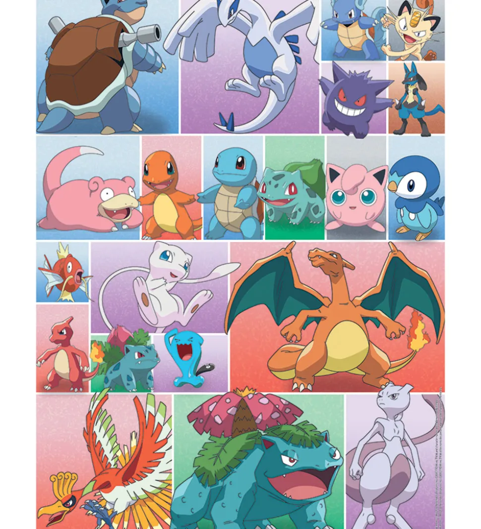 Ravensburger Puslespil - 2x500 Brikker - Pokémon Collection