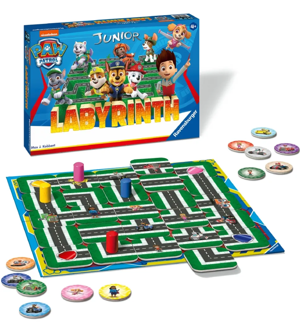 Ravensburger Spil - Junior Labyrinth - Paw Patrol