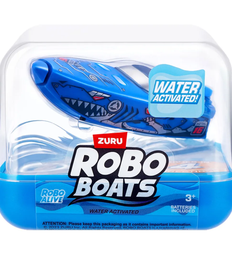 Robo Alive Badelegetøj - Robo Boats - Assorteret - Orange/Rød/B
