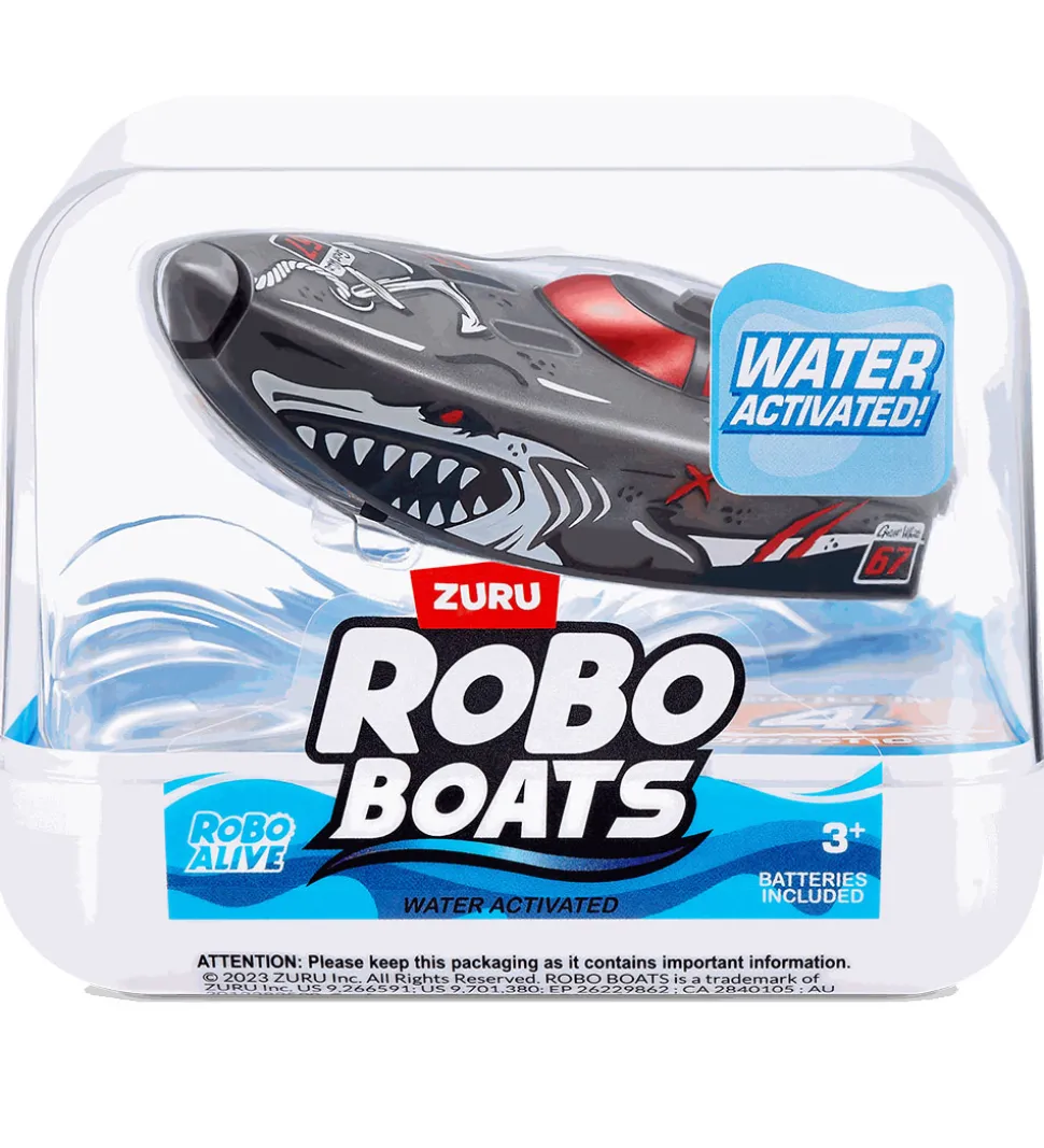 Robo Alive Badelegetøj - Robo Boats - Assorteret - Orange/Rød/B