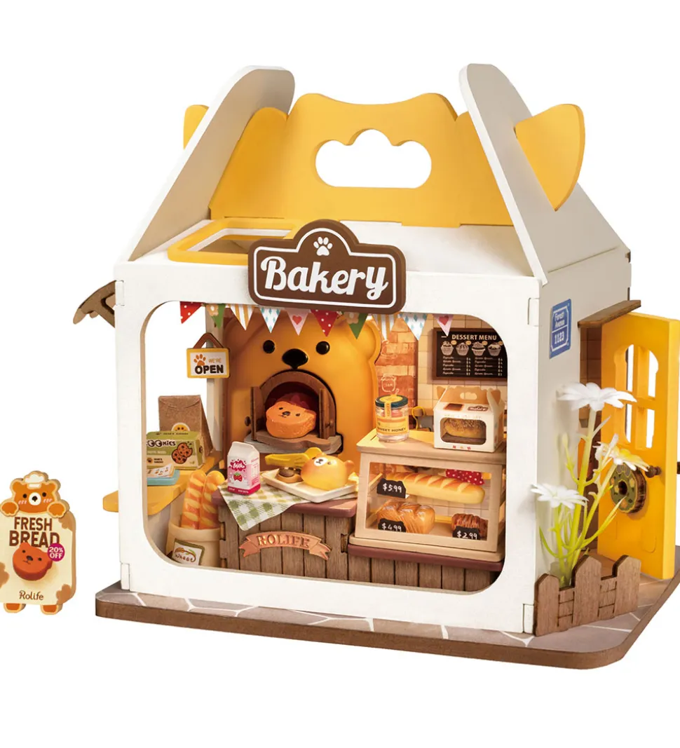 Rolife Miniature-diorama - DIY - Teddy's Breadbox DS033 - 67 Del