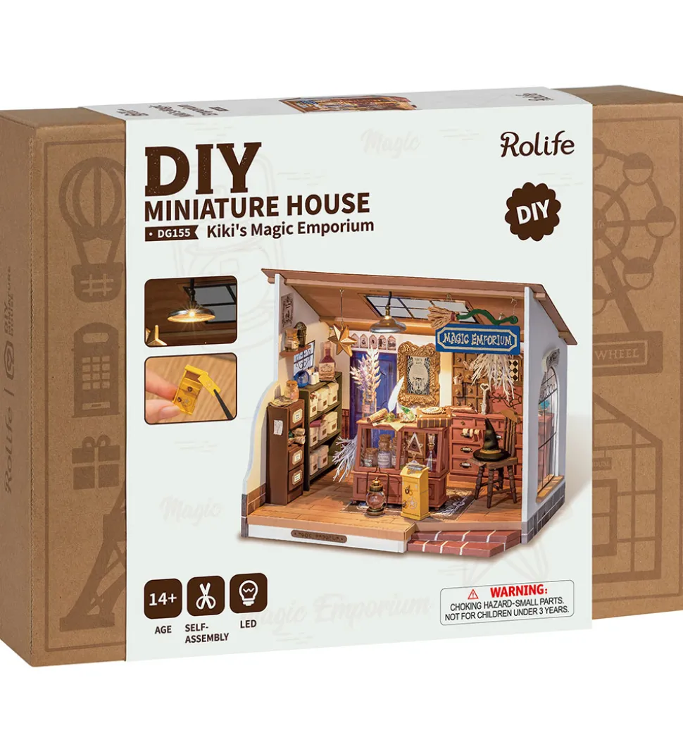Rolife Miniature-diorama - DIY - Kiki's Magic Emporium DG155 - 2