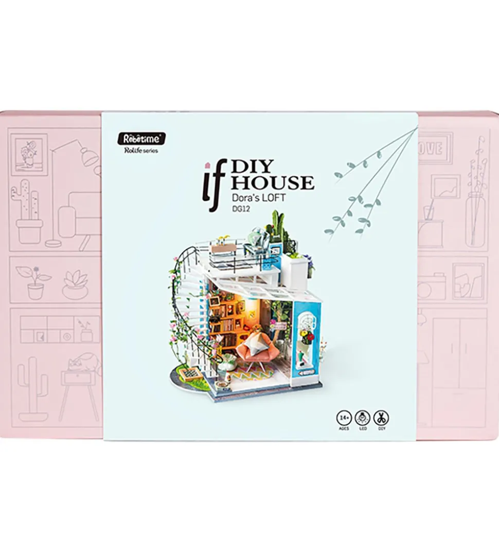 Rolife Miniature-diorama - DIY - Dora's Loft DG12 - 171 Dele