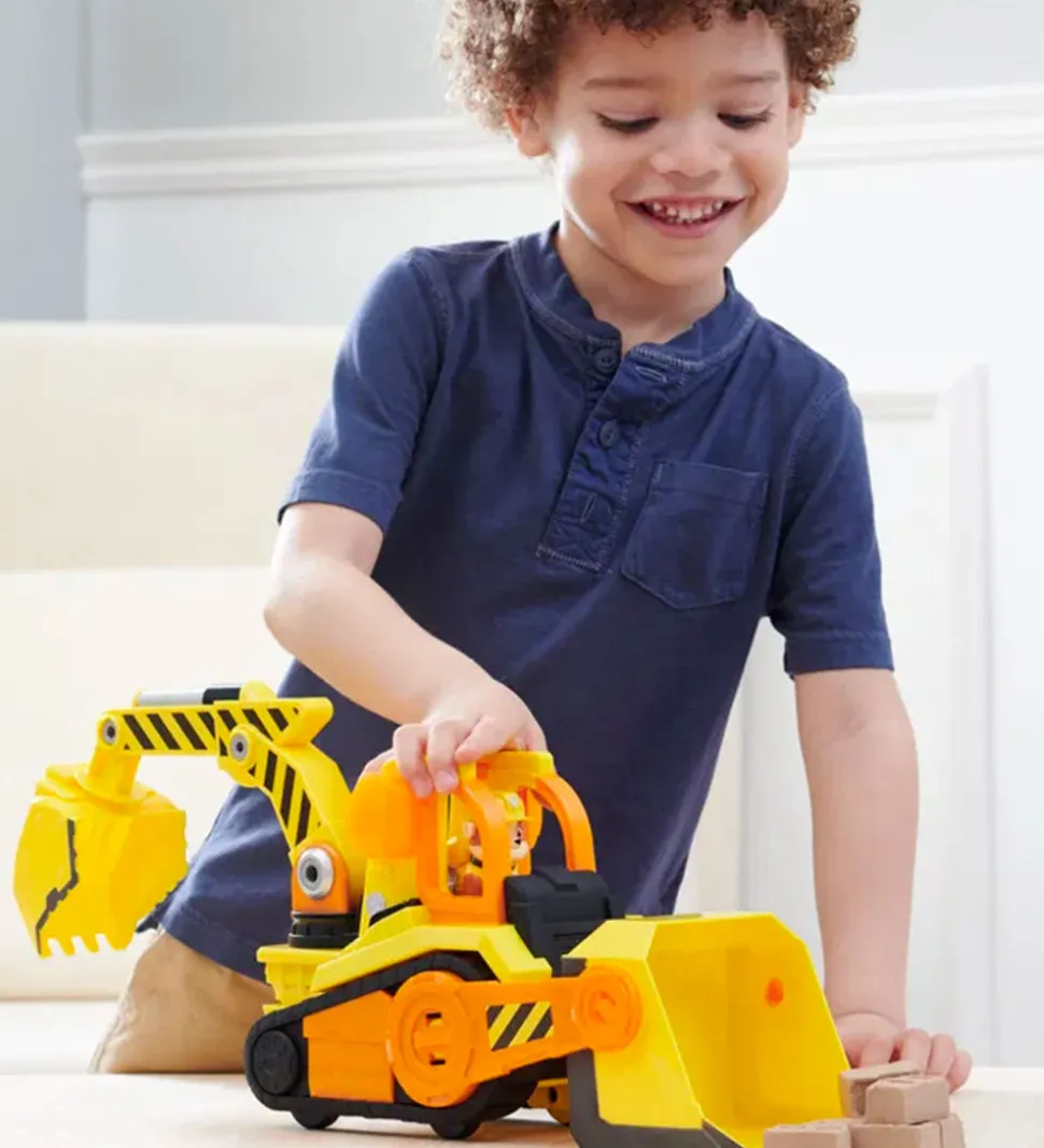 Rubble & Crew Legetøj - 40 cm - Rubble's Bark Yard Deluxe Bulldo