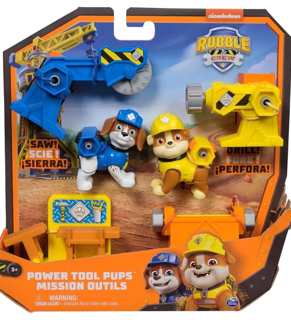 Rubble & Crew Legetøj - Paw Patrol - Power Tool Pups