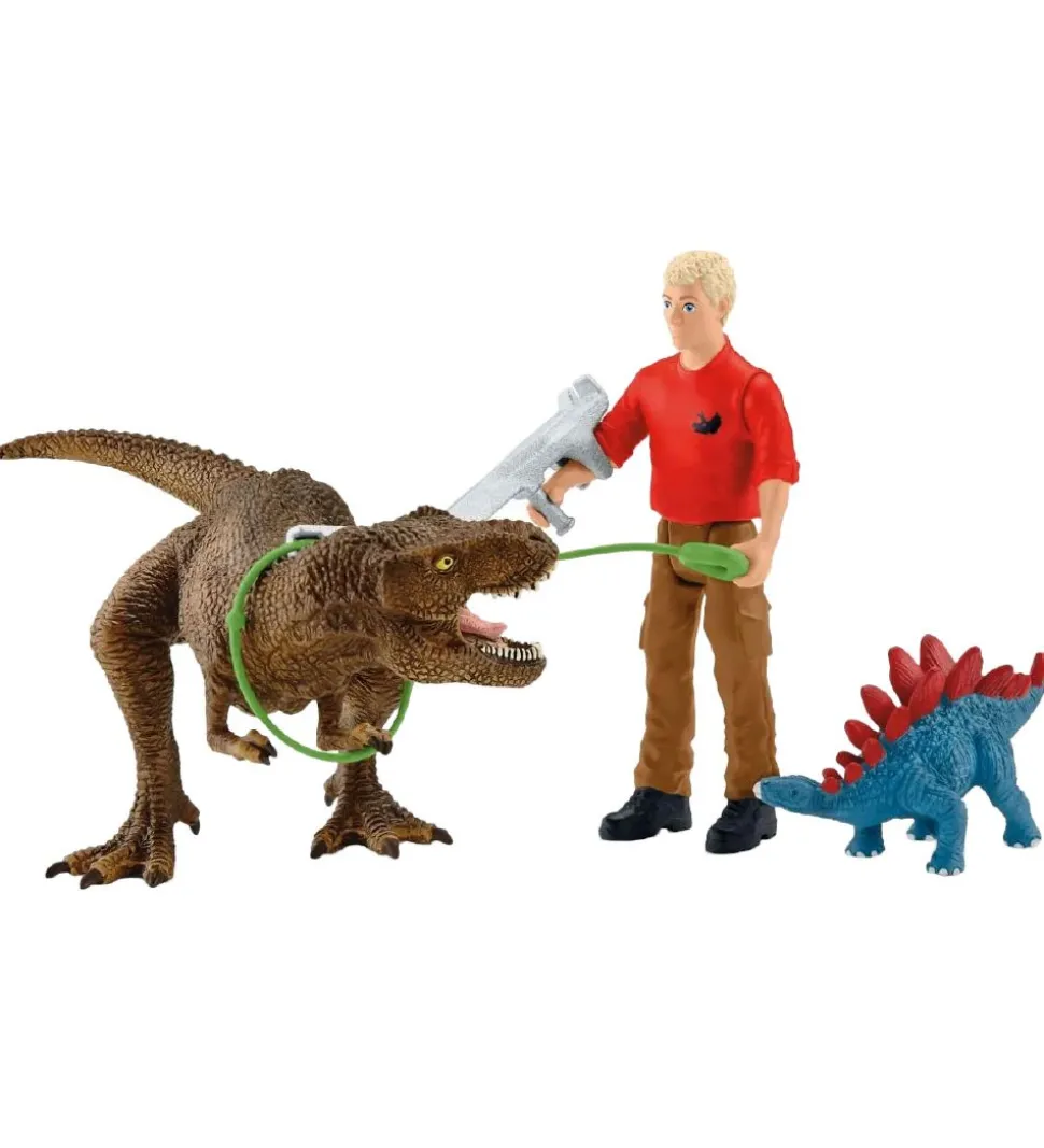 Schleich Dinosaurs - H: 7 cm - T-Rex Angreb 41465