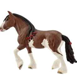 Schleich Dyr - 16,1 x 12 cm - Clydesdale Hoppe 13809