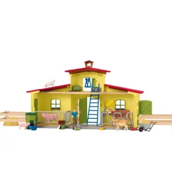 Schleich Farm World - 50x16x30 cm - Stor Bondegård 42605 - Gul