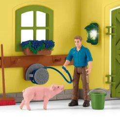 Schleich Farm World - 50x16x30 cm - Stor Bondegård 42605 - Gul