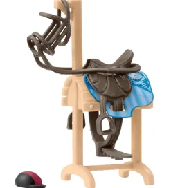 Schleich Horse Club - 10 cm - Sadelstativ m. Sadel & Hovedtøj 42