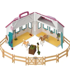 Schleich Horse Club - Åben Hestestald - 60 Dele - 42703