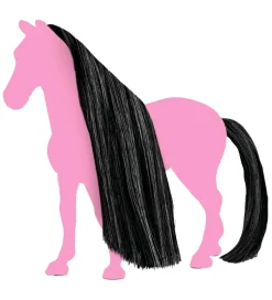 Schleich Horse Club - Hår Beauty Horses Sort - 42649
