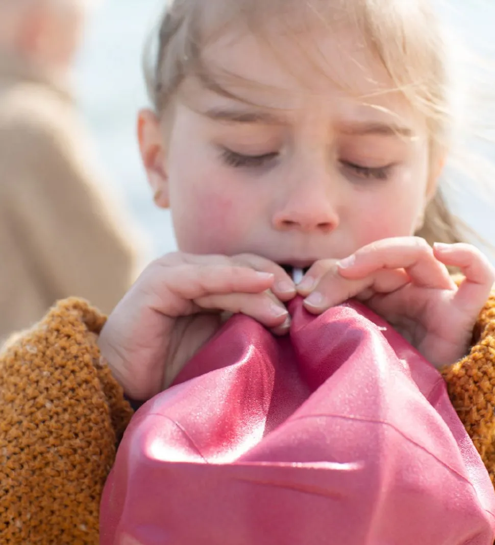 Scrunch Bold - 23 cm - Støvet Rosa