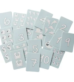 Scrunch Kort - Silikone - 20 Stk - Duck Egg Blue