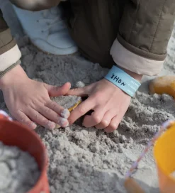 Scrunch Sandforme - 4 stk. - Silikone - 6,5-10,5 cm - Mustard