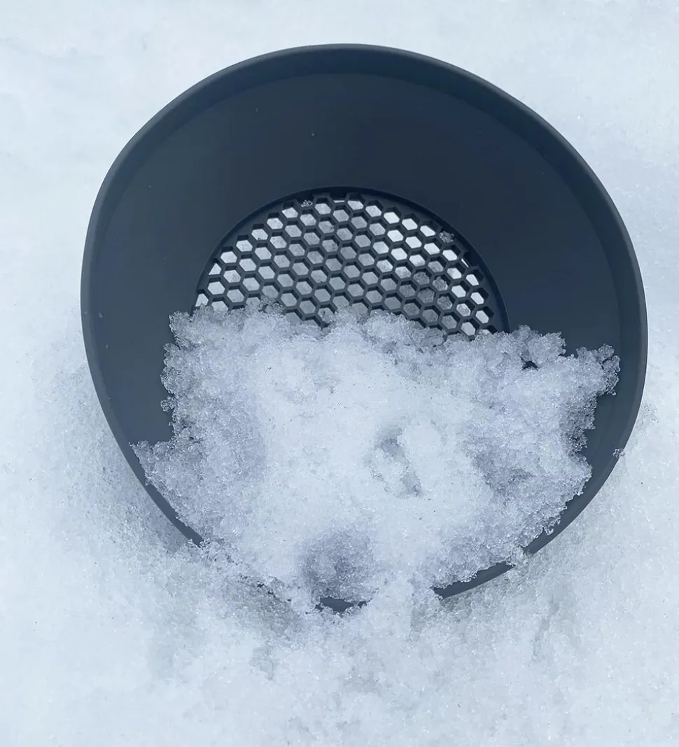 Scrunch Sigte - 20x6,5 cm - Silikone - Antracite Grey