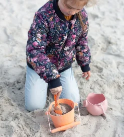 Scrunch Spand - Silikone - 13 cm - Coral