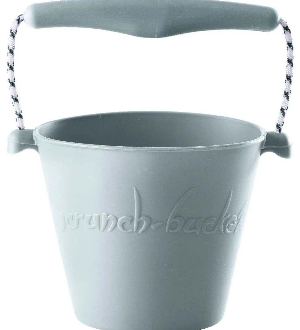 Scrunch Spand - Silikone - 13 cm - Lyseblå