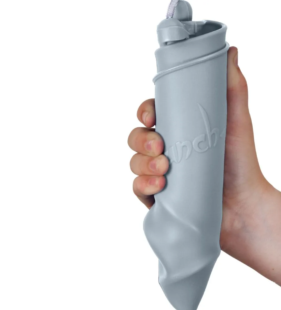 Scrunch Spand - Silikone - 13 cm - Lyseblå