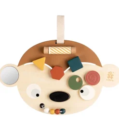 Sebra Aktivitetslegetøj - Træ - Aben Maci