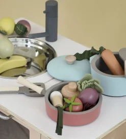 Sebra Frugter - Træ - Multifarvet