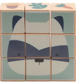 Sebra Klodspuslespil - Træ - Woodland