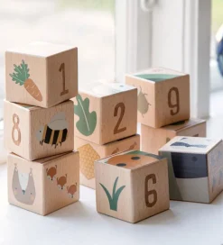 Sebra Klodspuslespil - Træ - Woodland