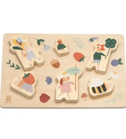 Sebra Puslespil - Træ - Pixie Land