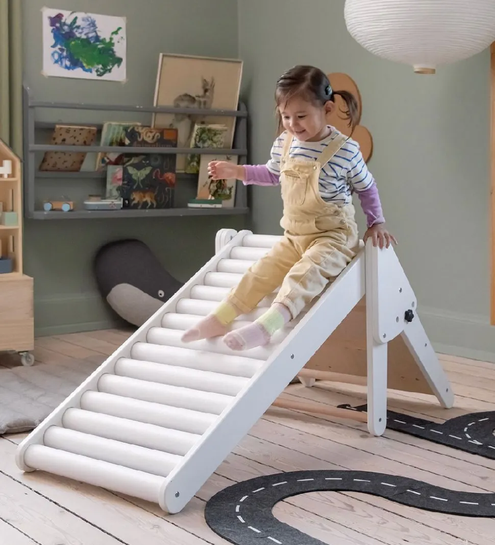 Sebra Rullerutsjebane - Hvid