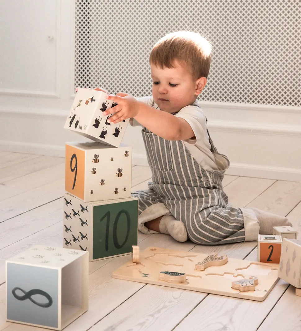 Sebra Stablekasse - World Of Sebra - 10 stk - Beige