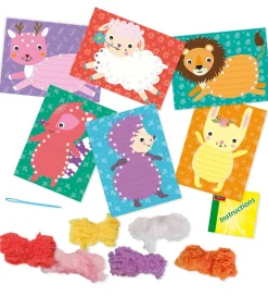 SES Creative - Broderi På Dyrekort