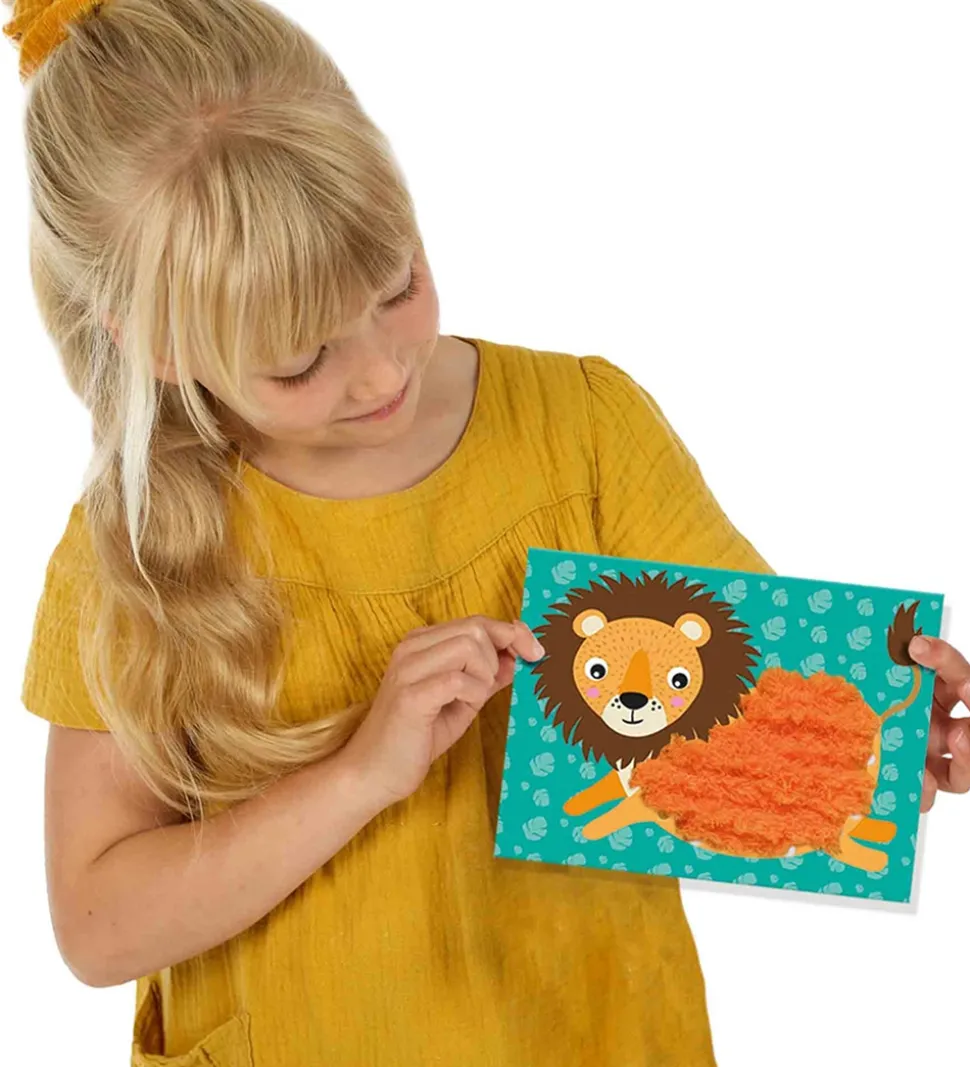 SES Creative - Broderi På Dyrekort